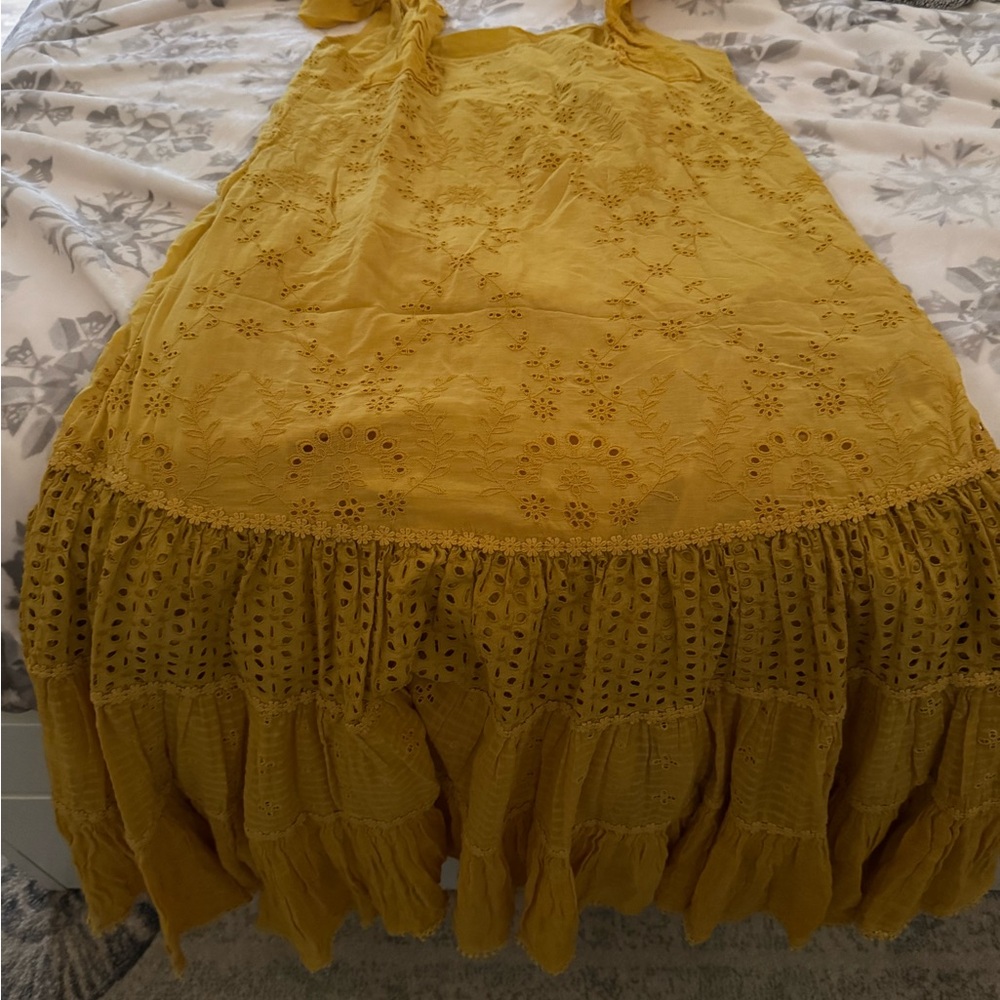 Yellow Payla Jain Dress